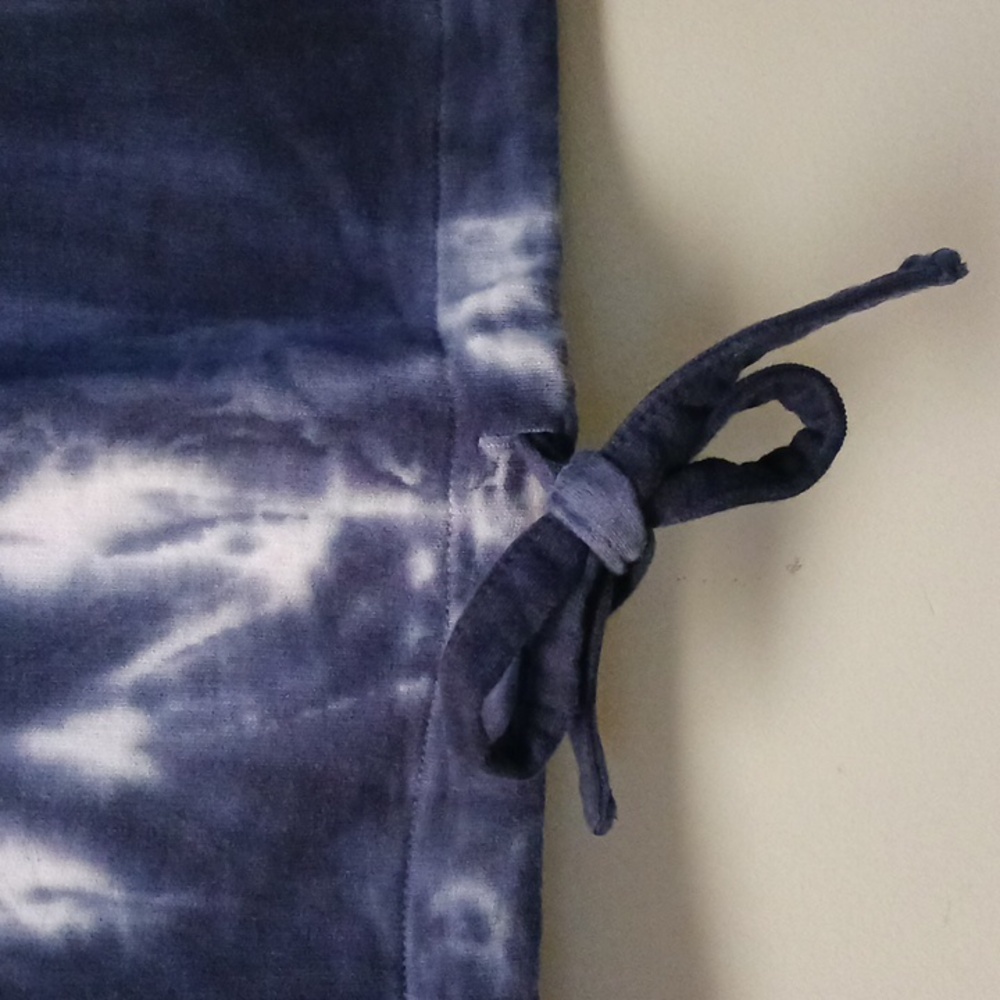 C&C California Tie Dye Blue White Sweatshirt Size L - Picture 6 of 15